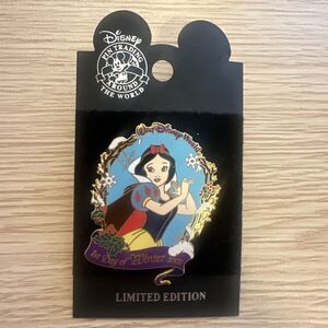 Disney Pin Disney Snow White 1st Day Winter 2002 WDW Limited Edition 1:3500 NOC